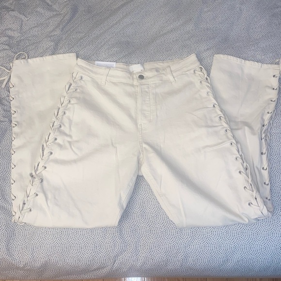 H&M Straight High Waist Jeans - Picture 4 of 8